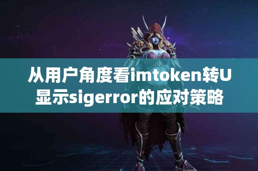 从用户角度看imtoken转U显示sigerror的应对策略