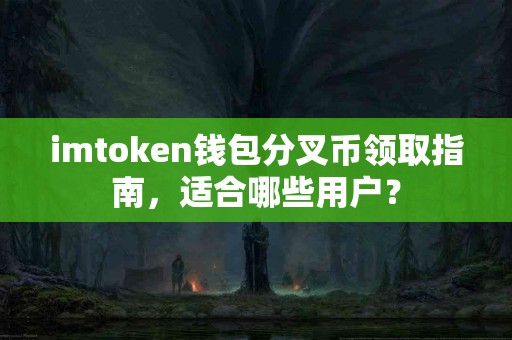 imtoken钱包分叉币领取指南，适合哪些用户？