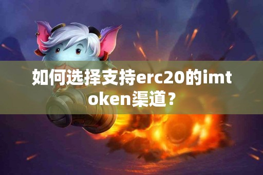 如何选择支持erc20的imtoken渠道？