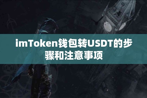 imToken钱包转USDT的步骤和注意事项