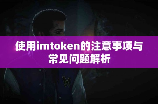 使用imtoken的注意事项与常见问题解析