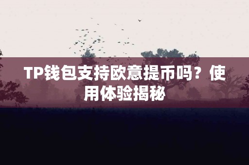 TP钱包支持欧意提币吗？使用体验揭秘