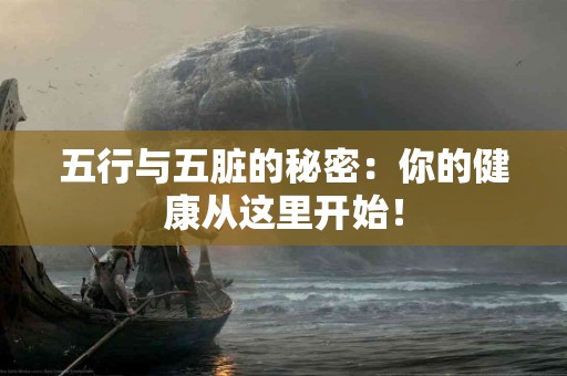 五行与五脏的秘密：你的健康从这里开始！